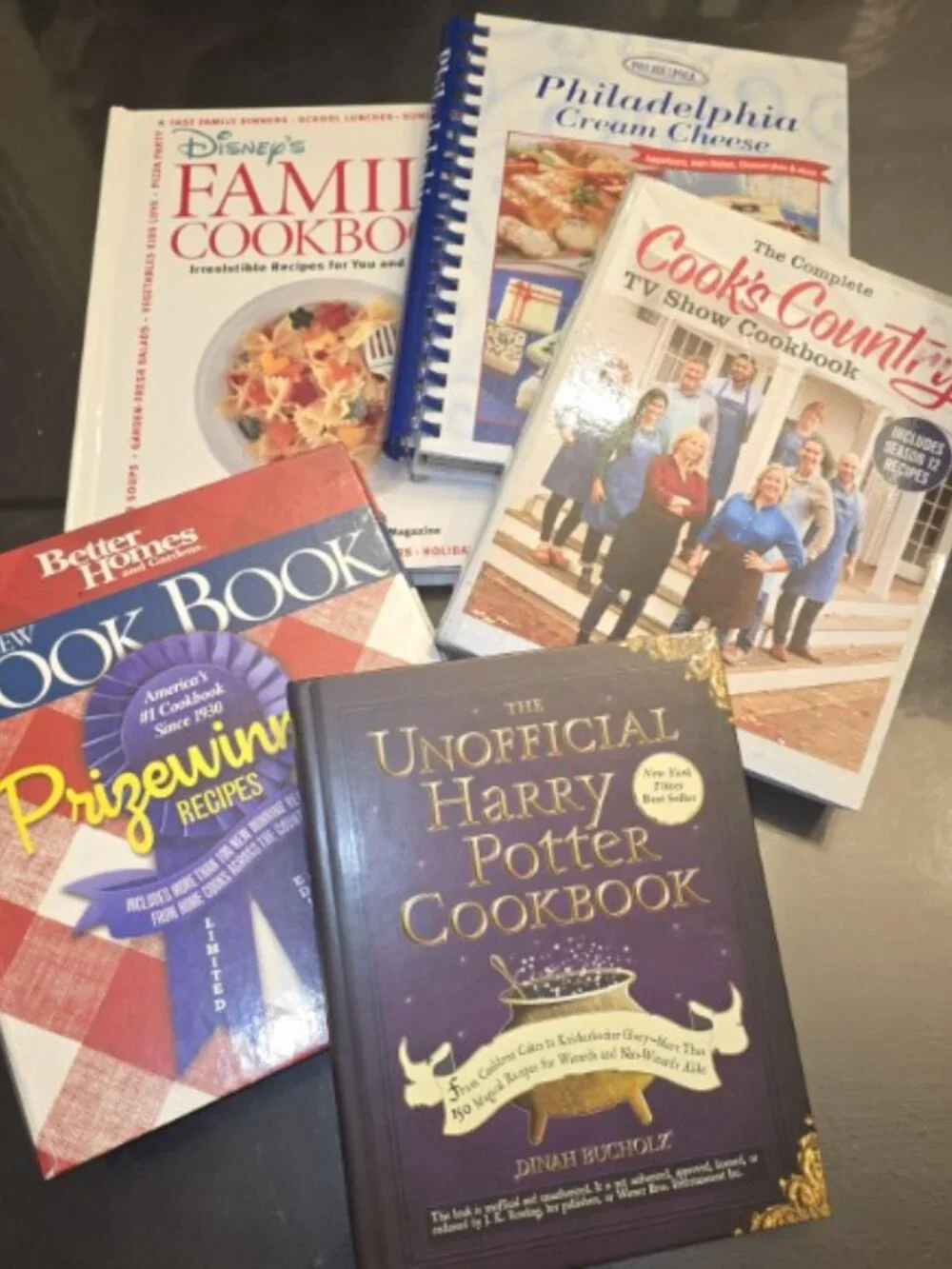 Mystery Lot of Vintage Cookbooks